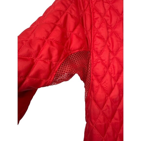 OBERMEYER  Women's Red Quilted Puffer Ski/Snow Jacket Fully Lined Size 8 - Picture 6 of 12
